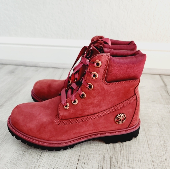 Timberland Woman Satin Collar Waterproof Boots size 7 - Picture 5 of 9